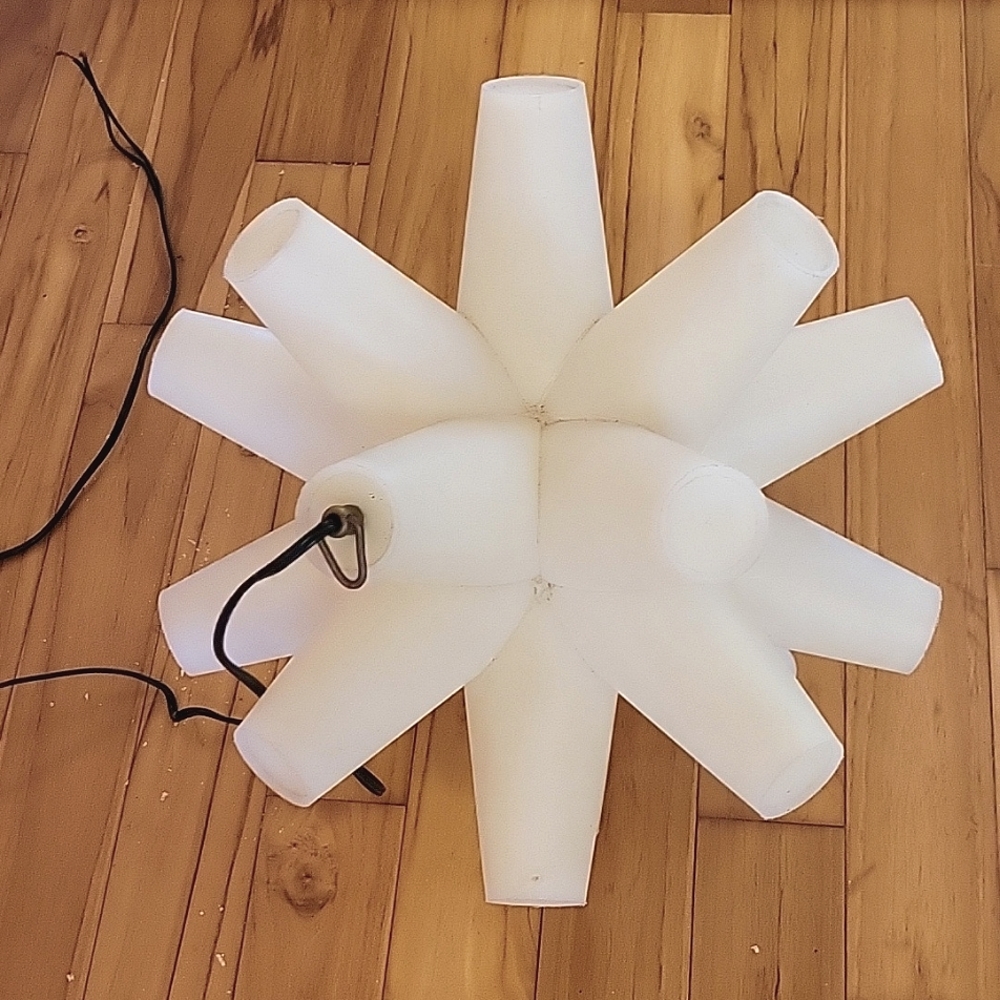 Mod Starburst light fixture - statement piece!